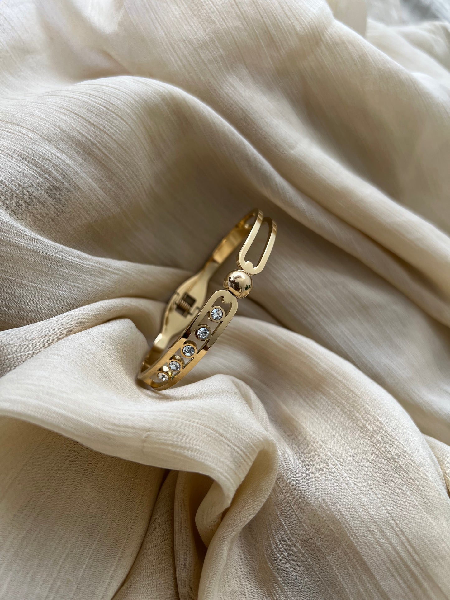 Stainless Steel Bangle Bracelet