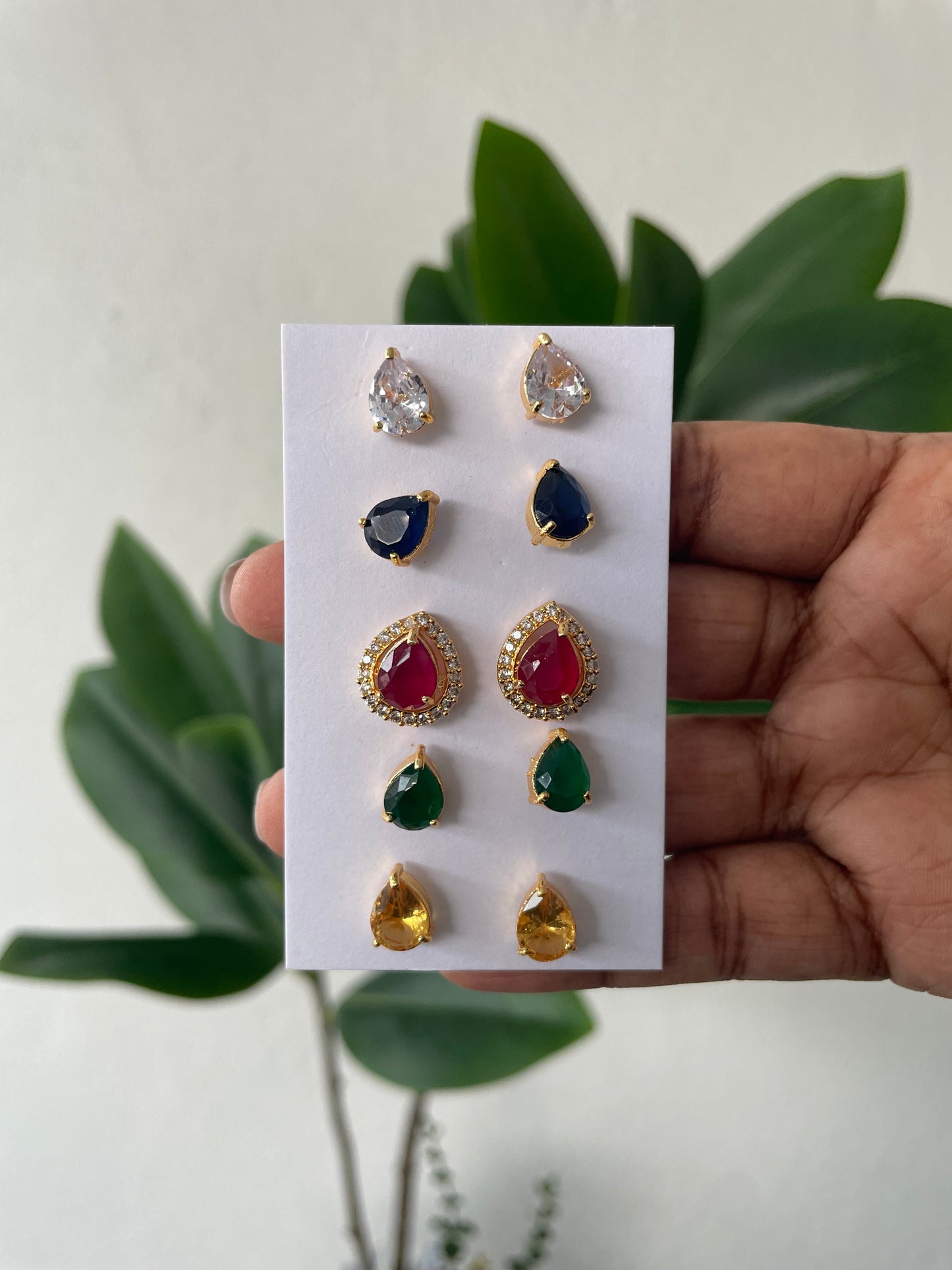 Premium AD Interchangeable Stud
(5 in 1) - Teardrop