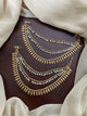Golden Layered Pearl Mattal - Design G