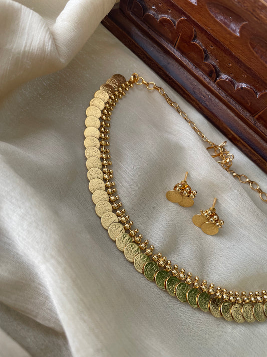 Lakshmi Coin Necklace Set