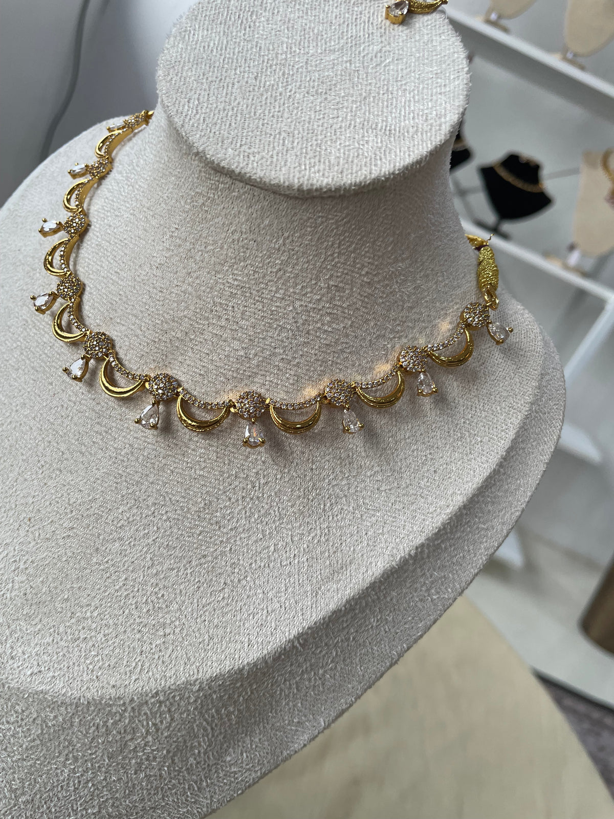 Premium AD Necklace Set