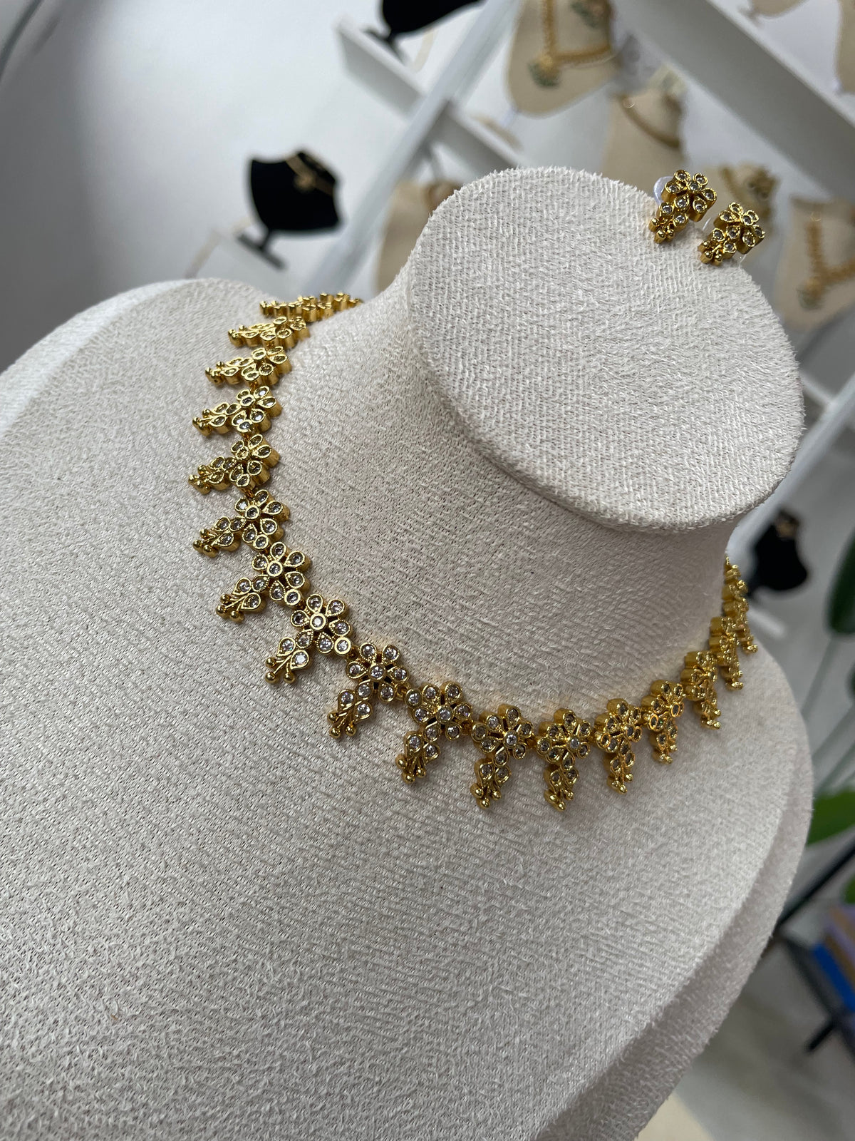 Premium AD Necklace Set