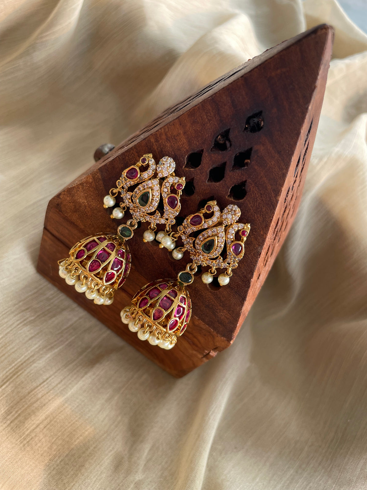 Premium Kemp AD Jhumka - Code: ADKJ04