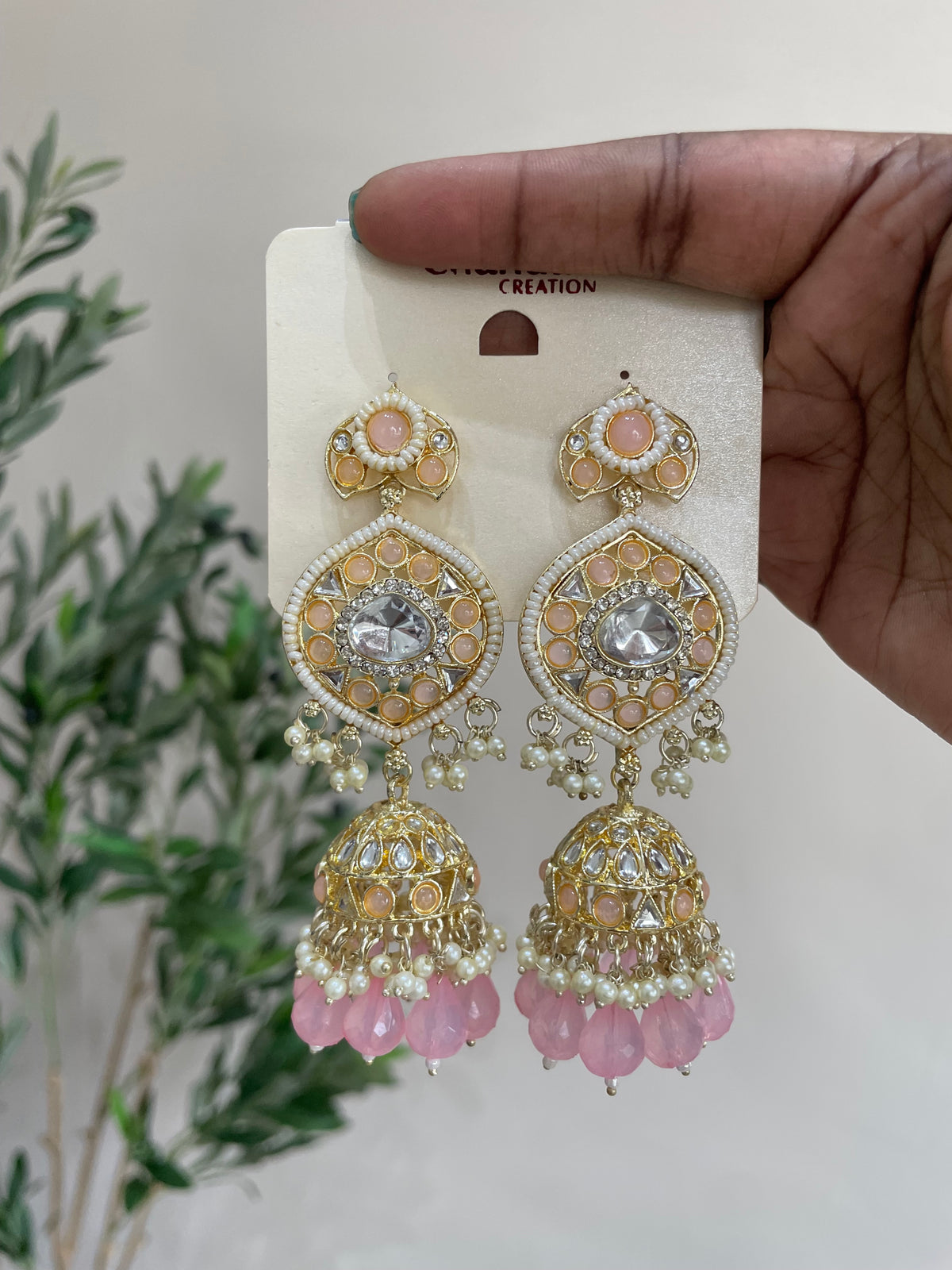 Polki Earrings
