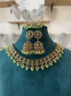 Mehndi Polish Set with Jhumka and Tikka (Mint)