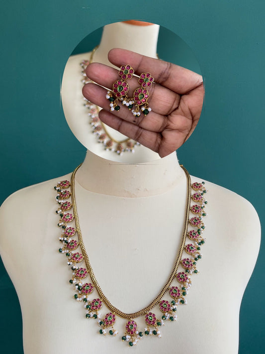 Premium Jadau Harram Set