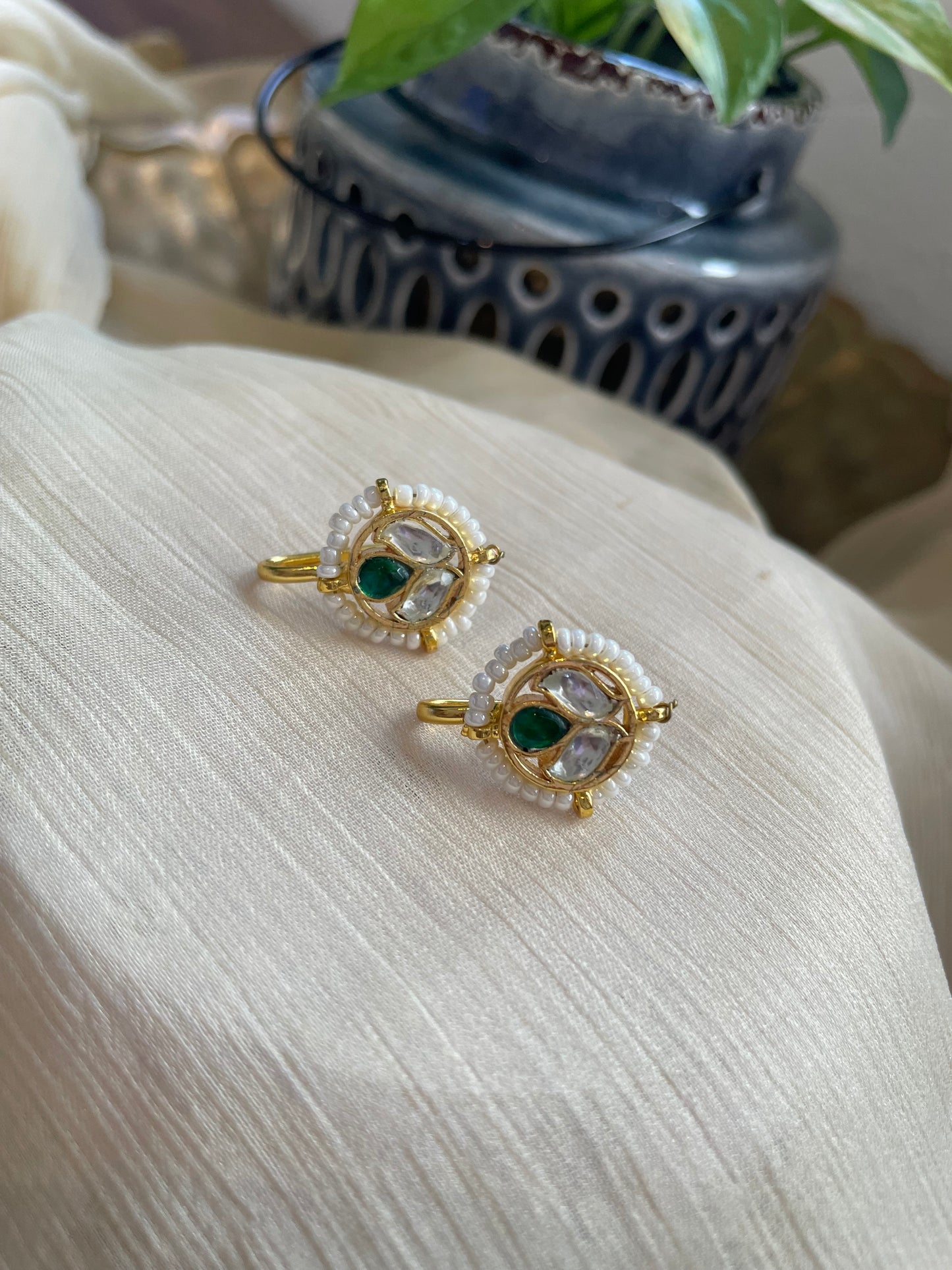 Premium Kundan Bugadi (1 pair)