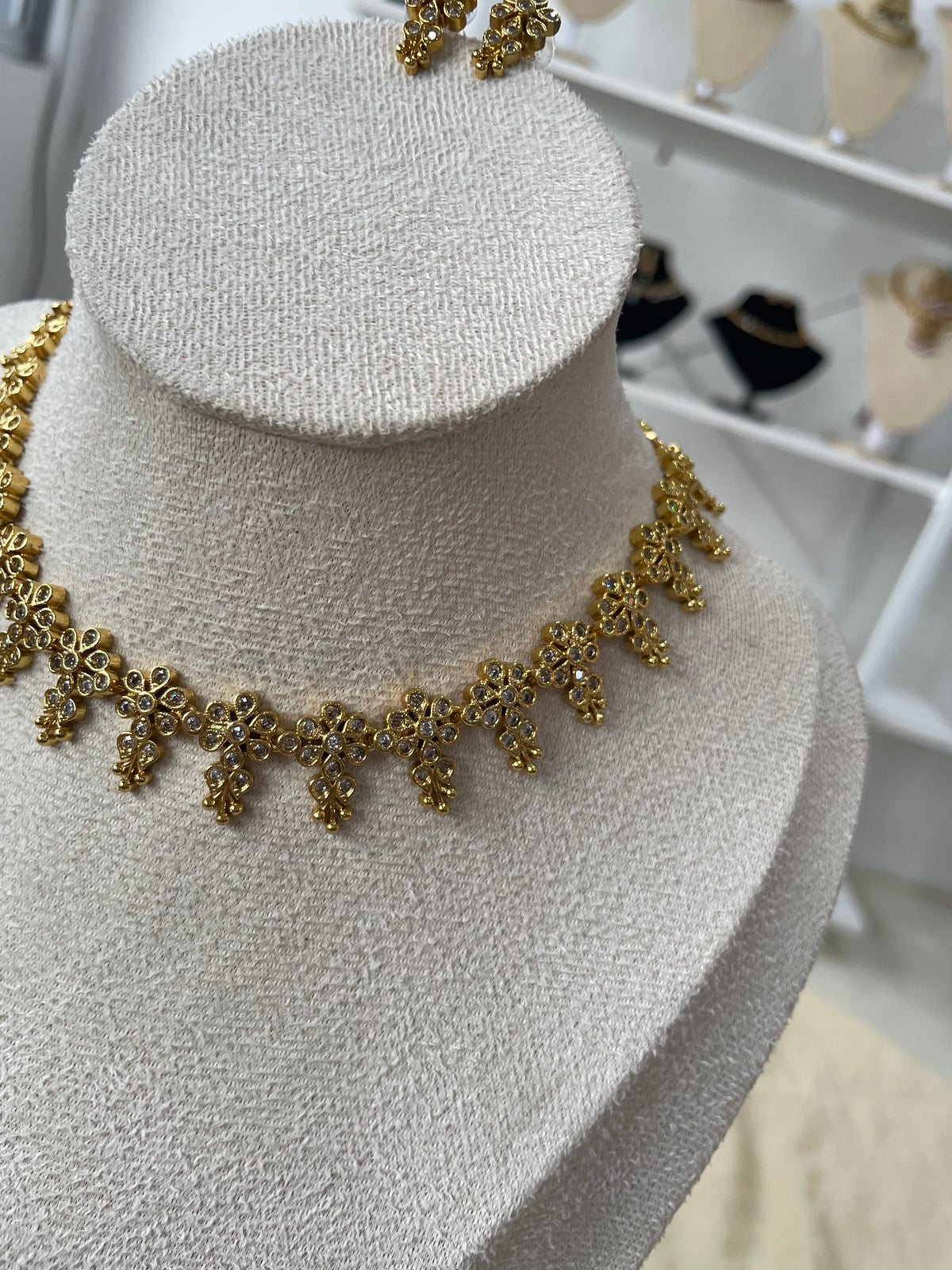 Premium AD Necklace Set