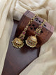 Premium AD Jhumka with Attached EarChain (DESIGN B)