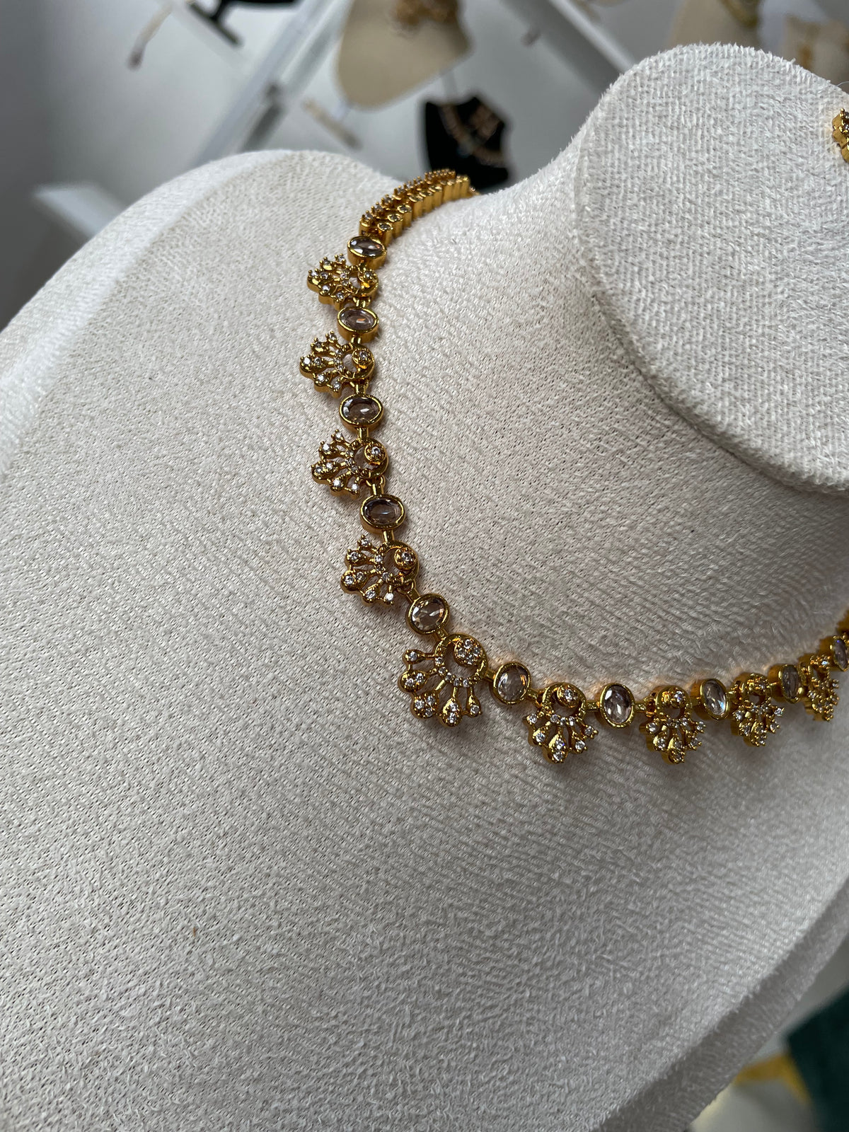 Premium AD Necklace Set