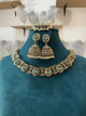 Premium Mehndi Polish Set with Jhumka and Tikka (Mint)