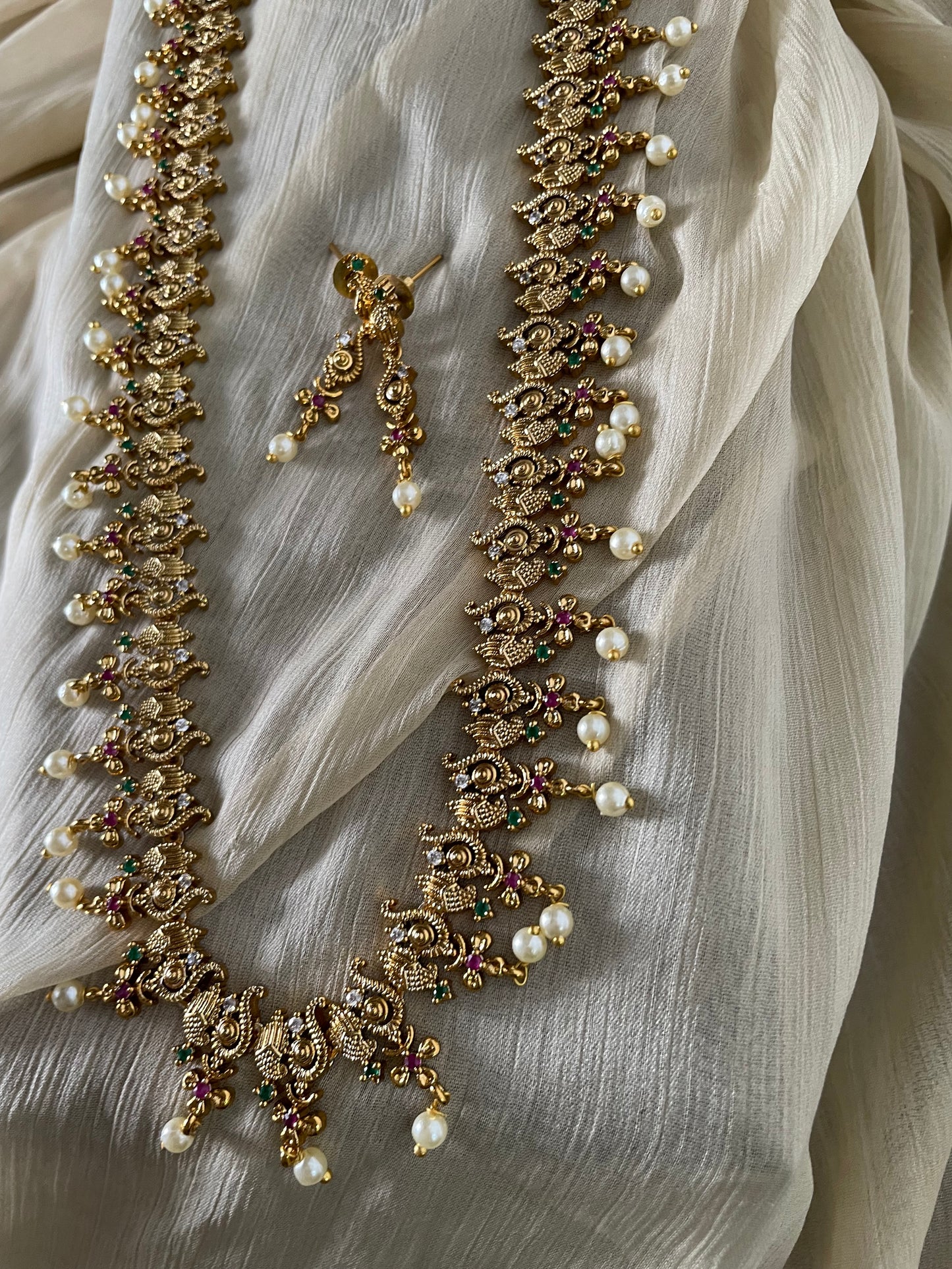 Premium Ad Peacock Harram Set