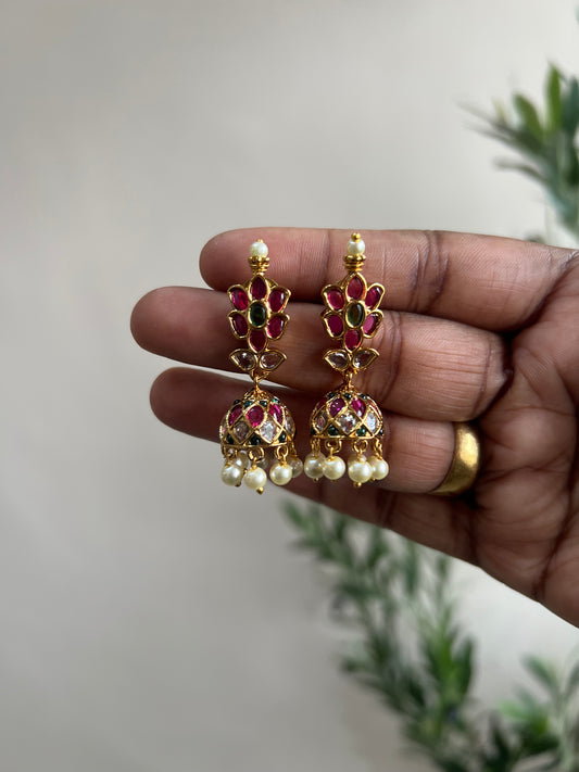 Premium Kemp Mini Jhumkis