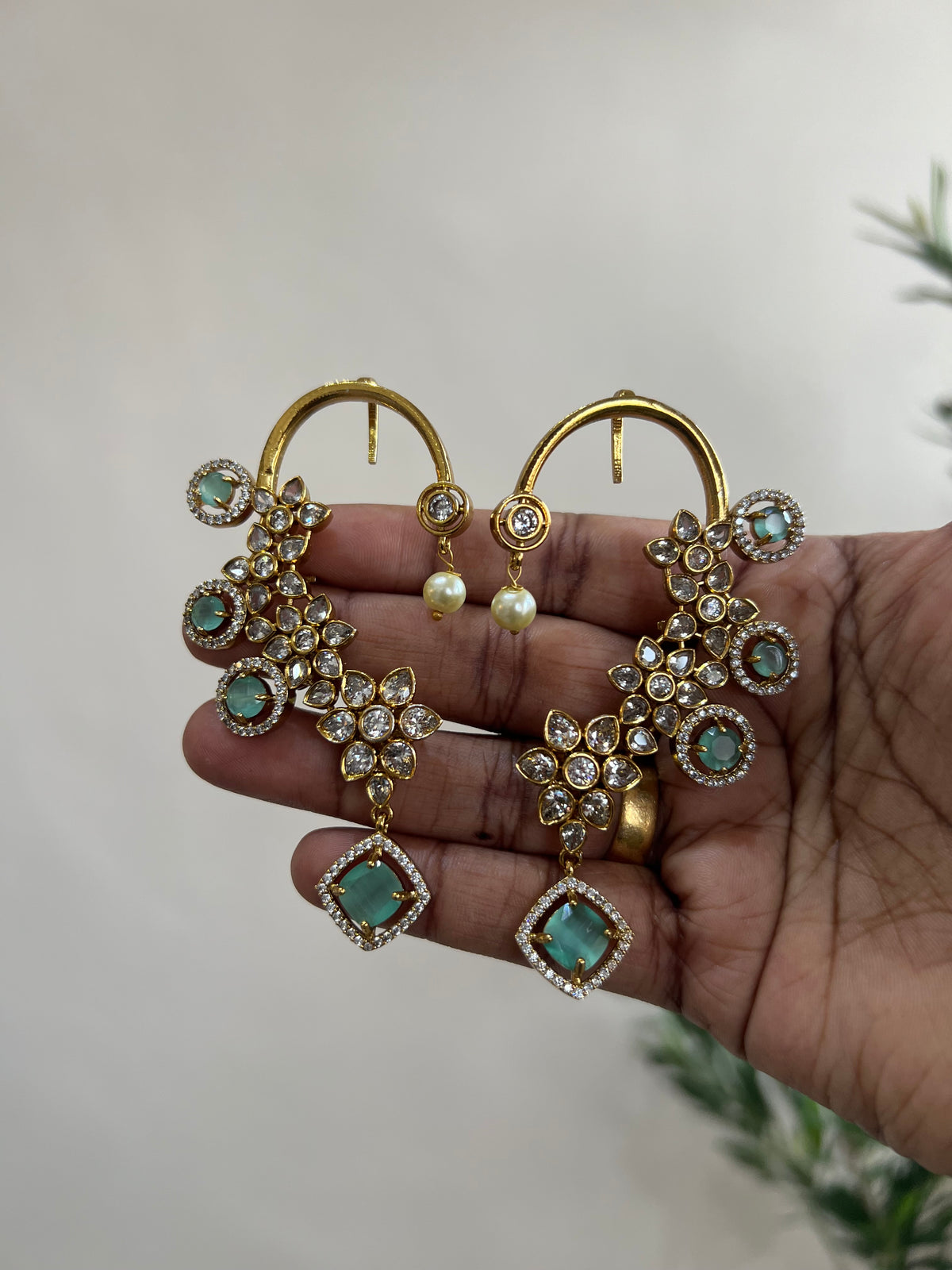 Premium AD Flower Earcuff