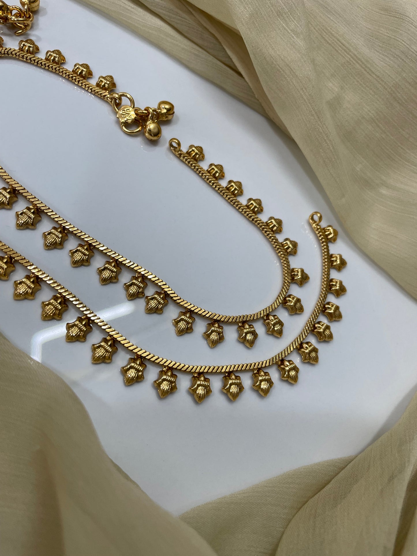 Premium Brass Metal Anklet
