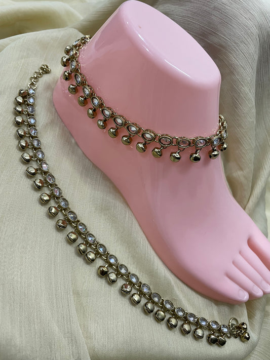 Reverse AD Ghunghroo Anklets (1 pair)