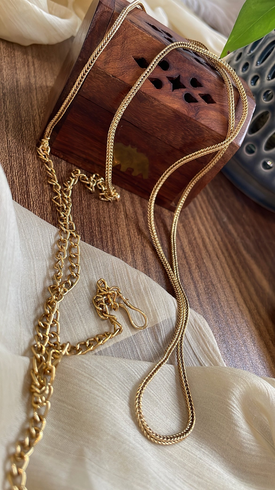 Brass Metal Hip Chain