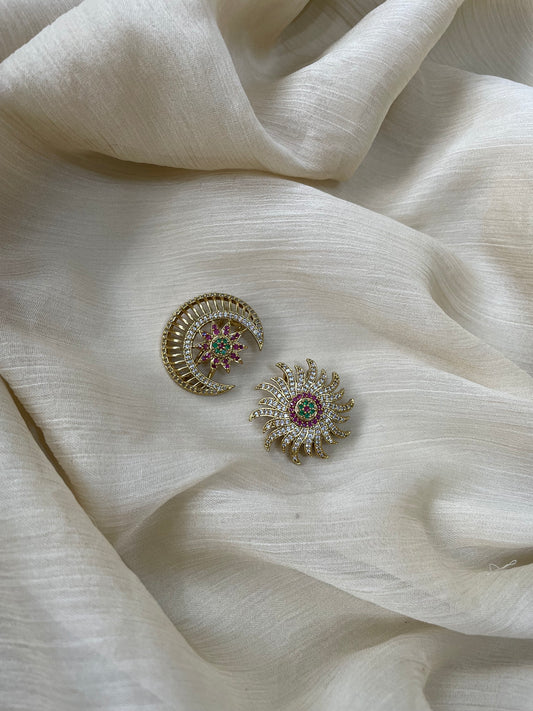 Sun & Moon Hair Jewel - (TRSM15)
