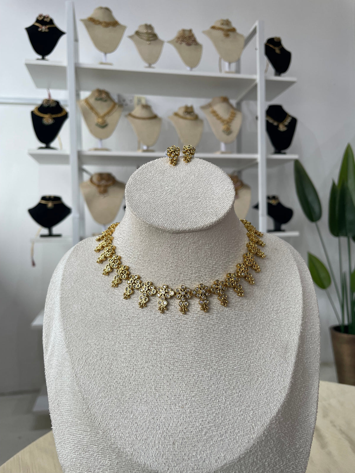 Premium AD Necklace Set