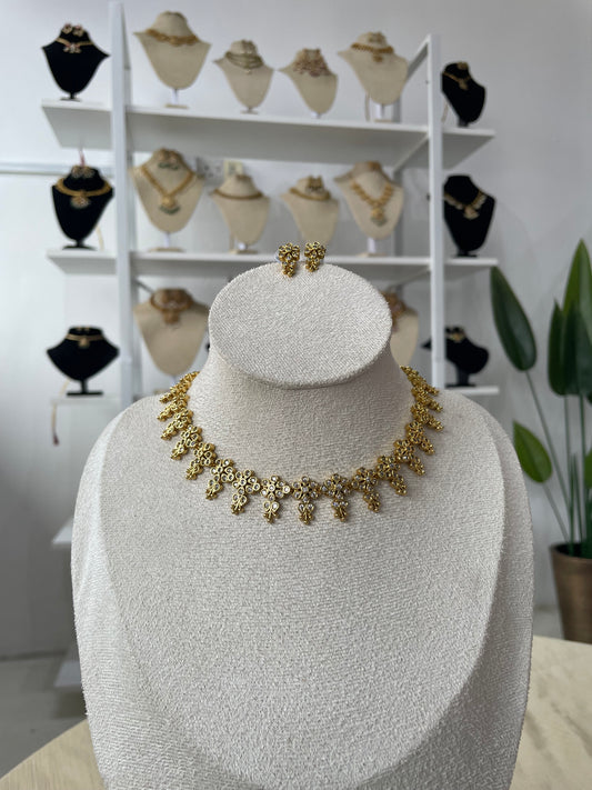 Premium AD Necklace Set