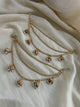 Gold Tone 3 layer Jhumka Mattal
