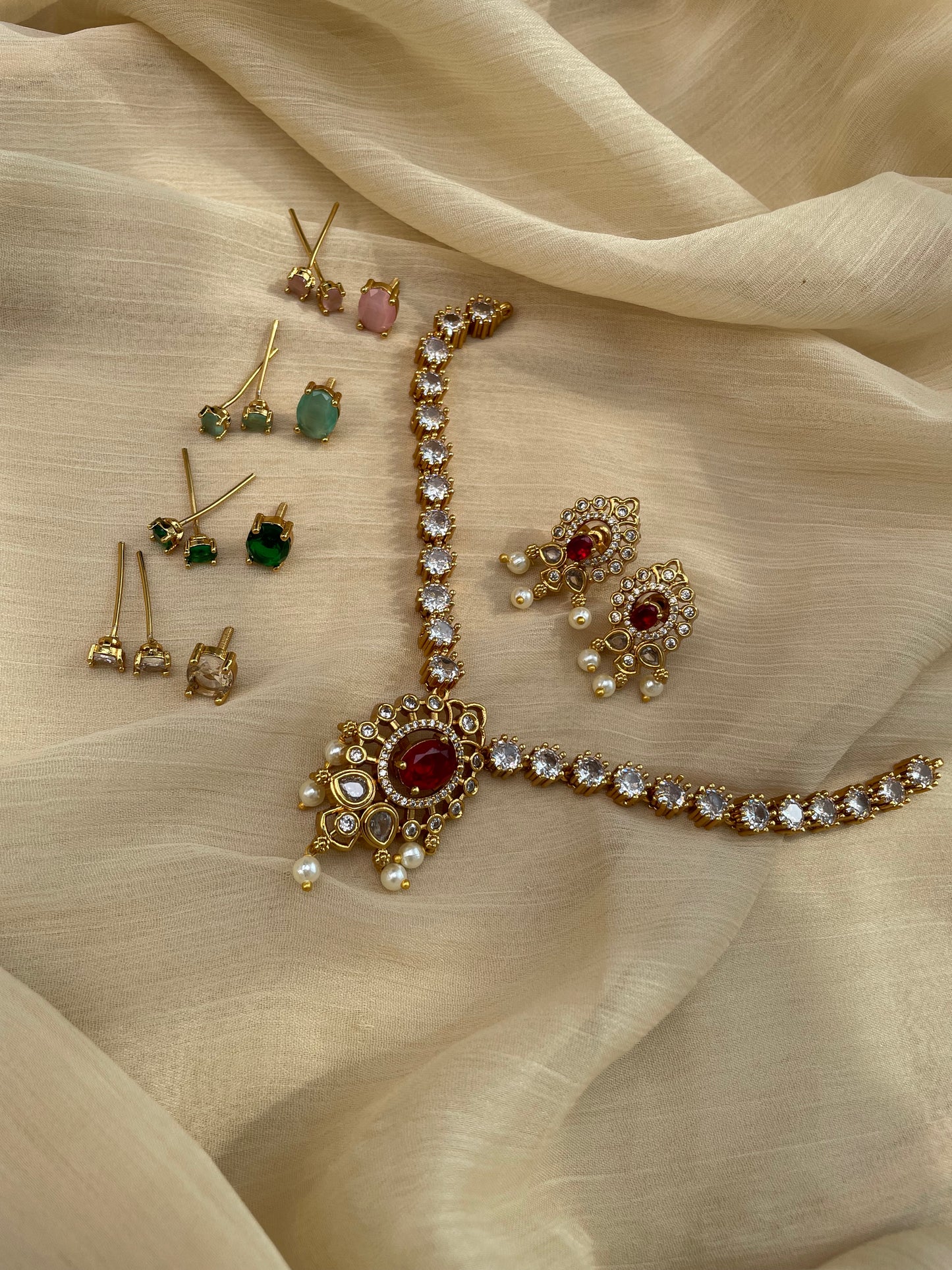 Premium Ad Interchangeable Choker Set (5in1)