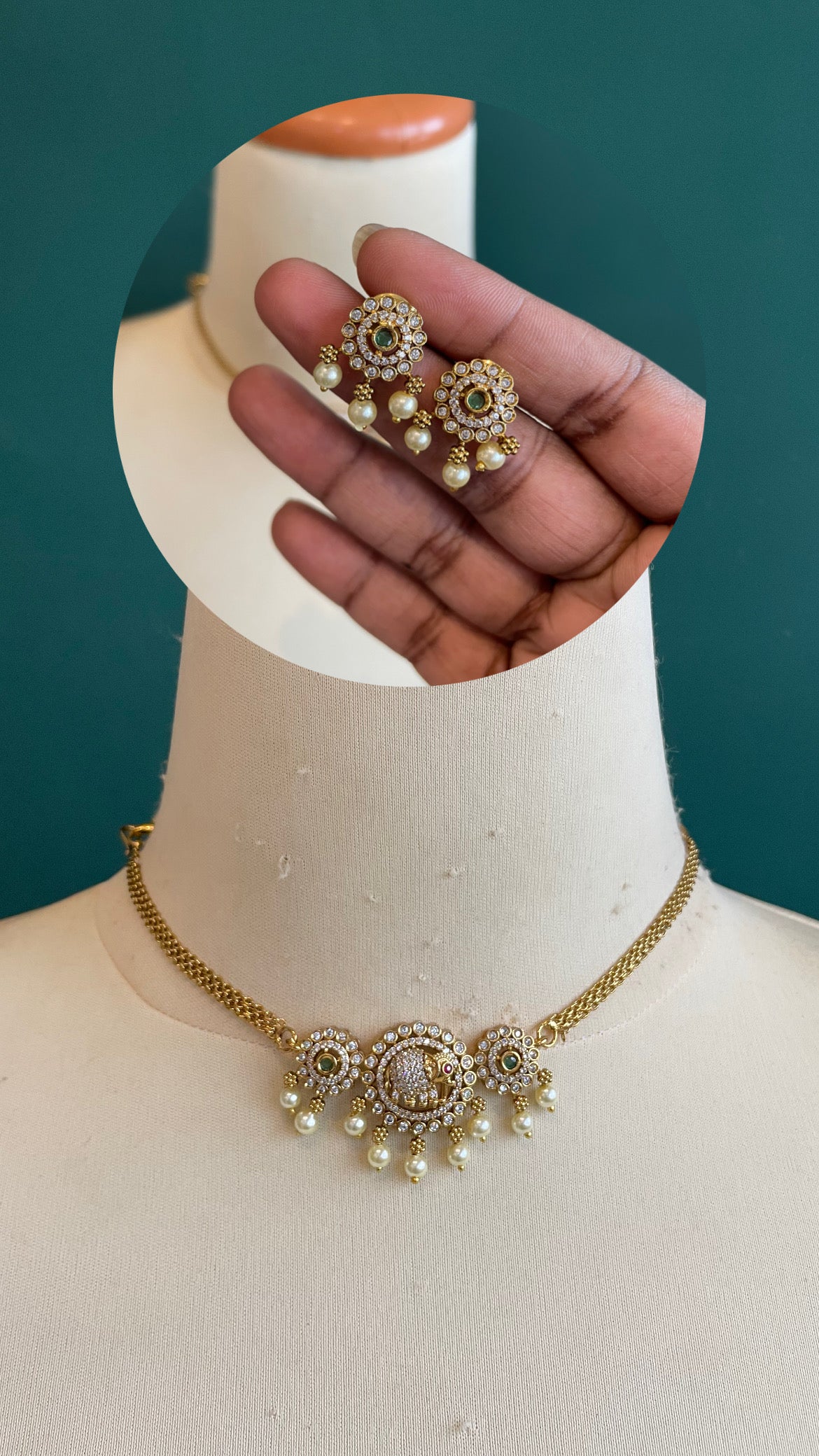 Premium Ad Elephant Choker Set