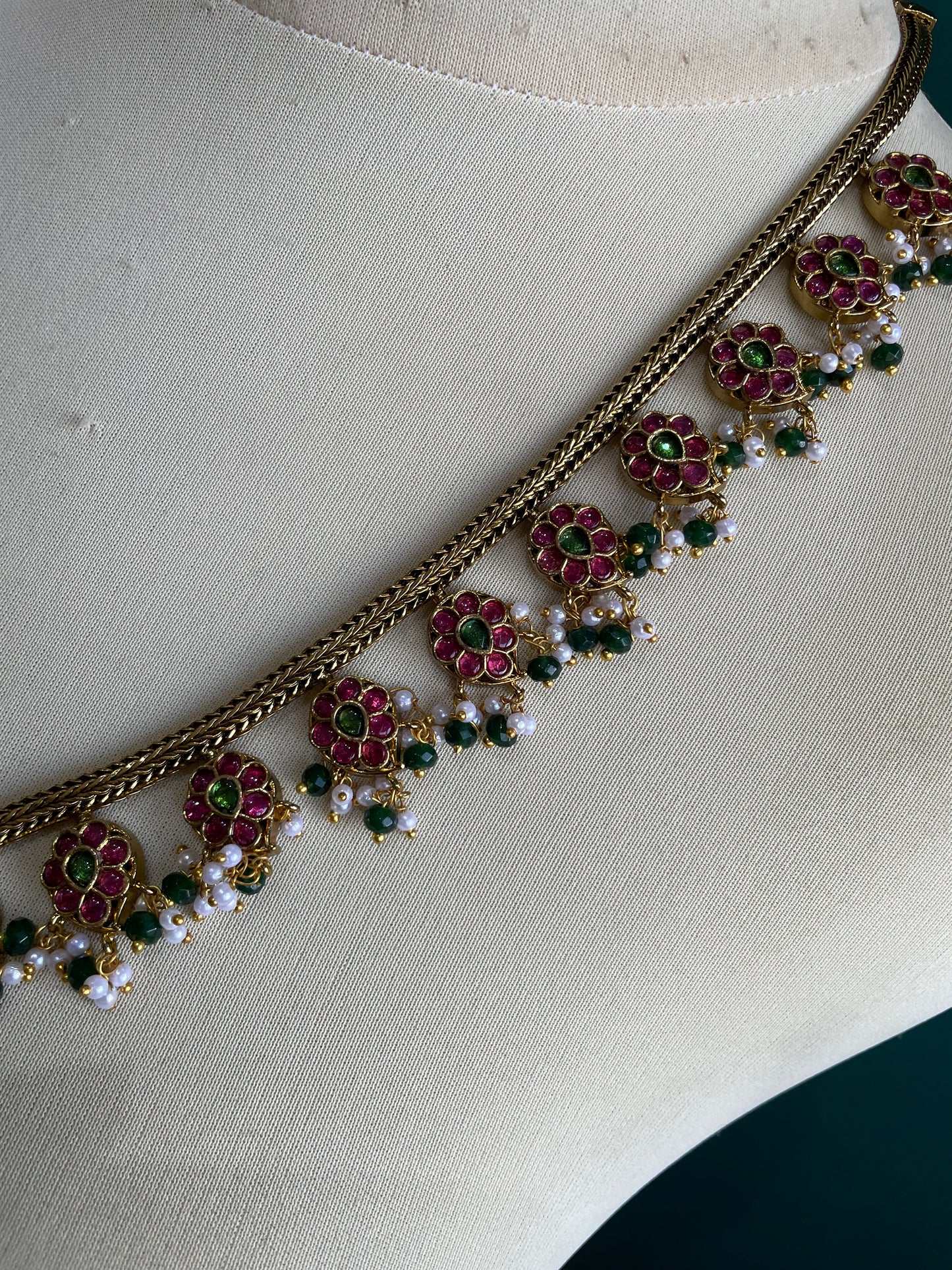 Premium Jadau Harram Set