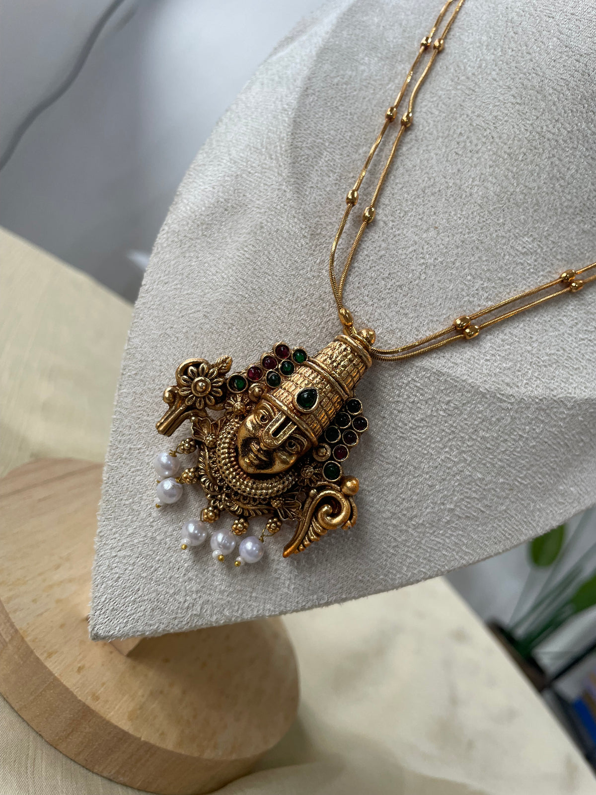 Sri Venkateshwara Pendant Chain