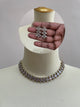 Premium Cz AD Stone Party Wear Necklace Set
