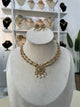 Double Layer AD Necklace Set