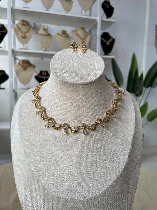 Premium AD Necklace Set
