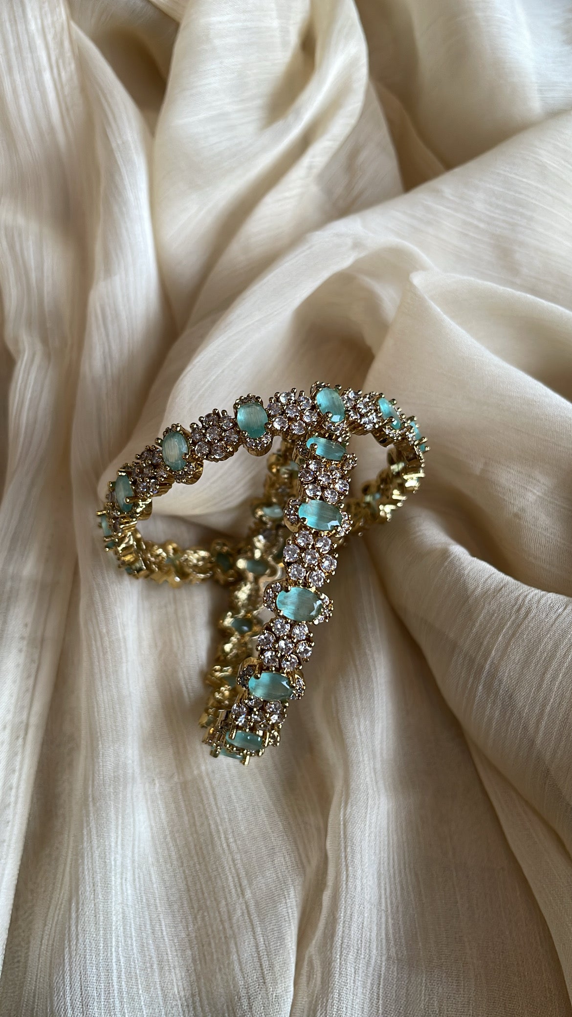 Premium Rani Ad Bangle (Mint)