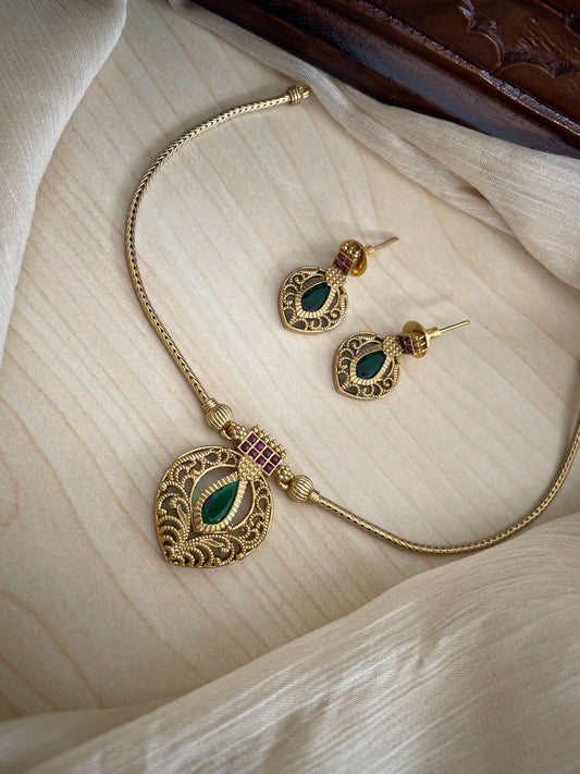 Antique Palakka Choker Set