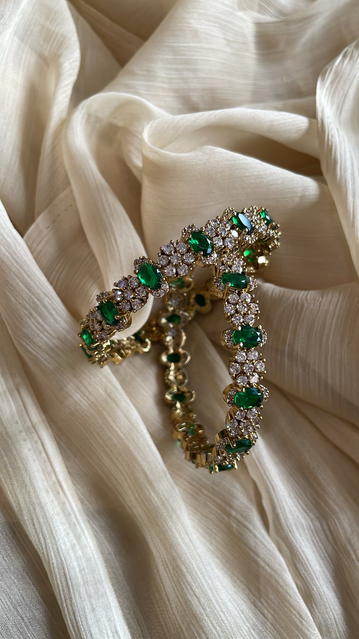 Premium Rani Ad Bangle (Green)