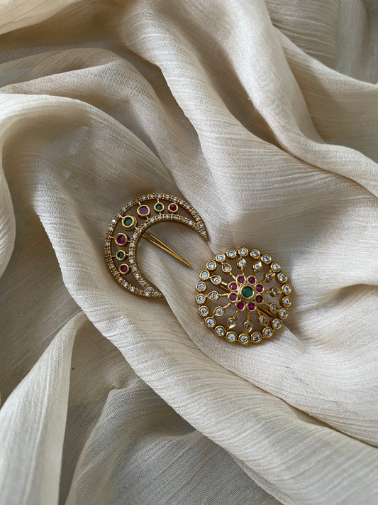 Sun & Moon Hair Jewel - Starshine Accent (TRSM03)